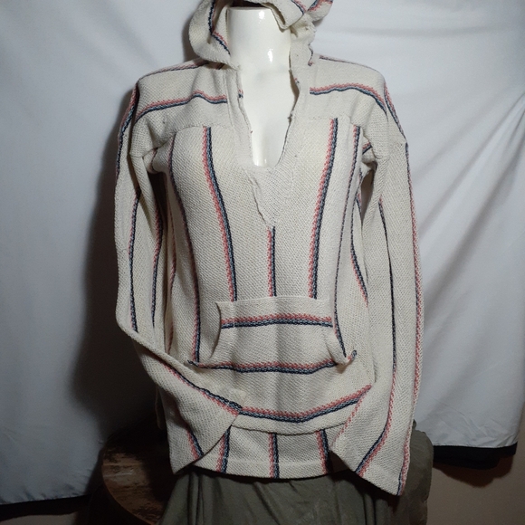Vtg Boho Ron Jon Women's Parka Hoody - Picture 8 of 16